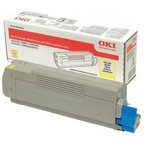 Toner OKI 46471101 - Toner żółty do OKI C823, C833, C843